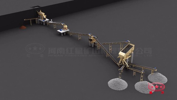 150T/H石料破碎生產線