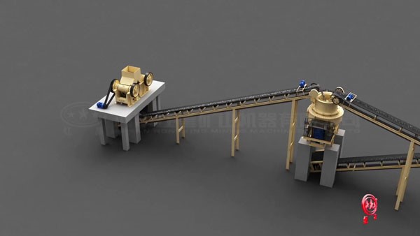 50T/H制砂生產線流程視頻