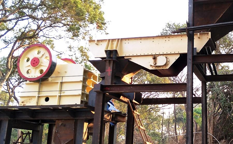 白云鄂博700t/h鐵礦破碎生產線