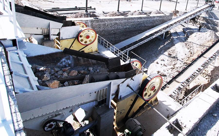 甘肅白銀600t/h有色金屬伴生礦破碎生產線