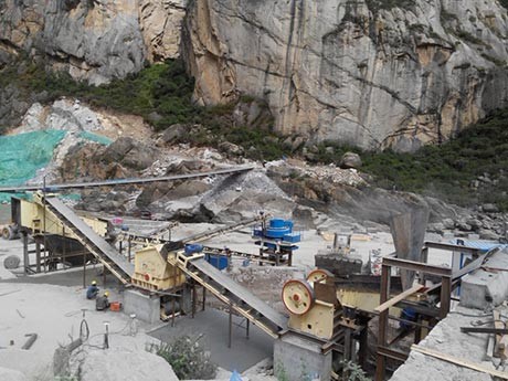 玄武巖加工生產線