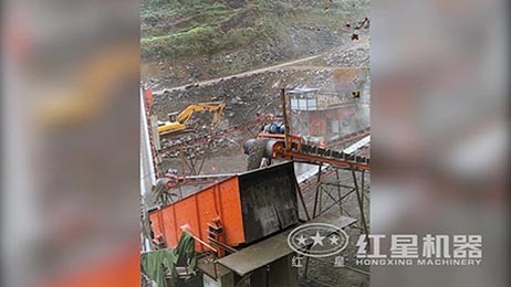 貴州破碎機(jī)現(xiàn)場工作(高清)視頻