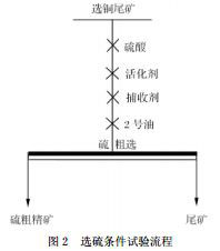 選硫實驗流程圖