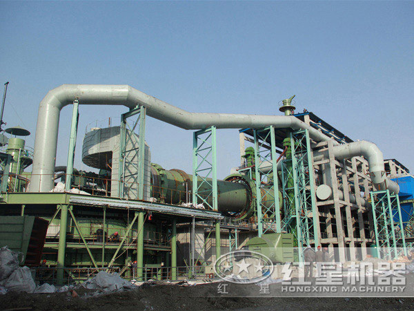 水泥回轉窯生產現場