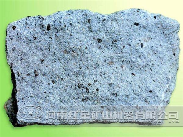 安山巖制砂工藝流程