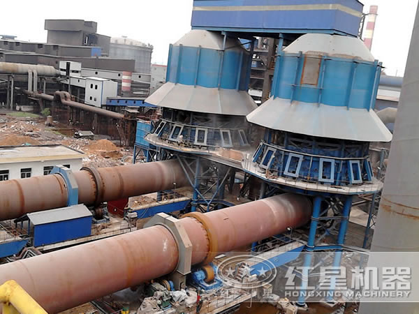 石灰回轉(zhuǎn)窯現(xiàn)場(chǎng)圖