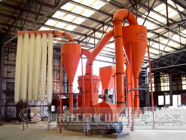 活性炭磨粉生產(chǎn)線