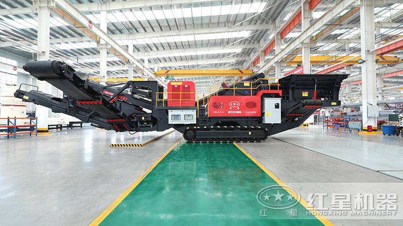 小型河卵石制砂一體機實拍