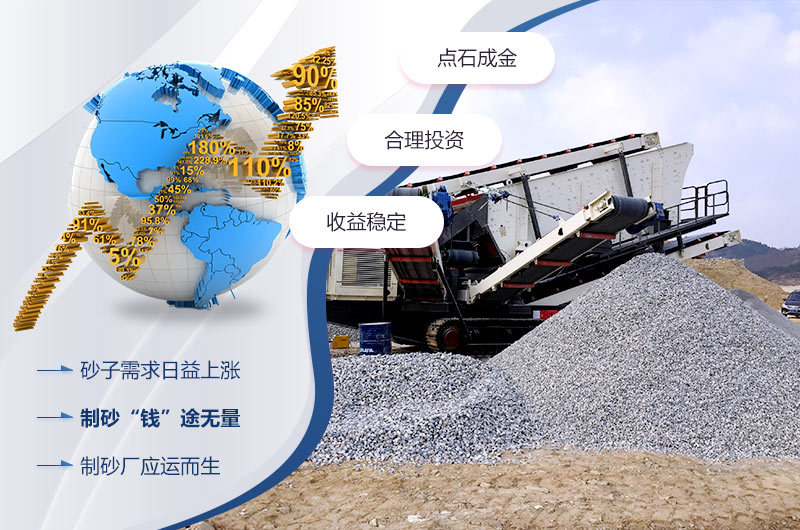 制砂生產收益好