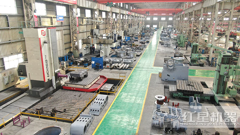 紅星機器砂石粉碎機生產車間 紅星機器砂石粉碎機生產車間