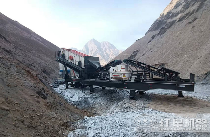 移動破碎機+制砂機 移動破碎機+制砂機