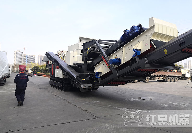 移動破碎機，自由轉場節省場地