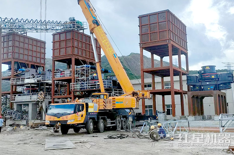 兩臺單缸圓錐破和HVI制砂機 兩臺單缸圓錐破和HVI制砂機