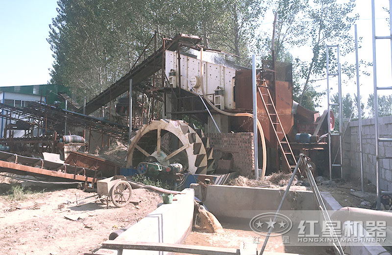 2900洗砂機現場 2900洗砂機現場