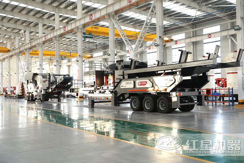 紅星機器碎砂機械設備車間供應充足 紅星機器碎砂機械設備車間供應充足