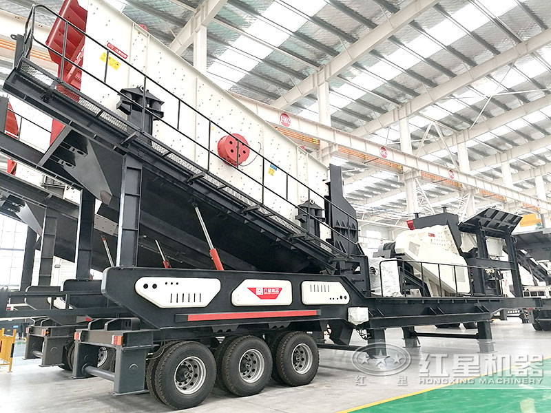 每小時60噸的錘式移動破碎站報價_實拍（附生產視頻）
