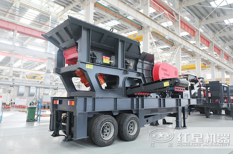 輪胎移動破碎機 輪胎移動破碎機