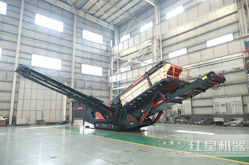移動破碎機+篩分機 移動破碎機+篩分機