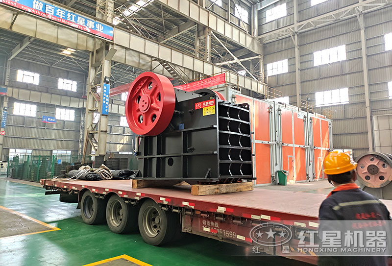 大理石顎式破碎機車間發貨 大理石顎式破碎機車間發貨