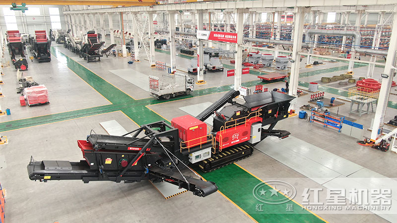 移動破碎機型號及參數(shù)，一小時能產(chǎn)多少噸石子？