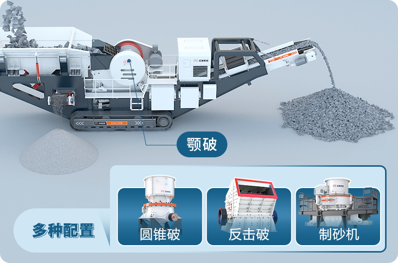 時產100噸建筑垃圾制砂機配置多樣，價格不同