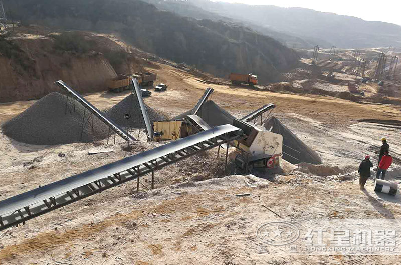 反擊式石頭破碎機生產現場 反擊式石頭破碎機生產現場