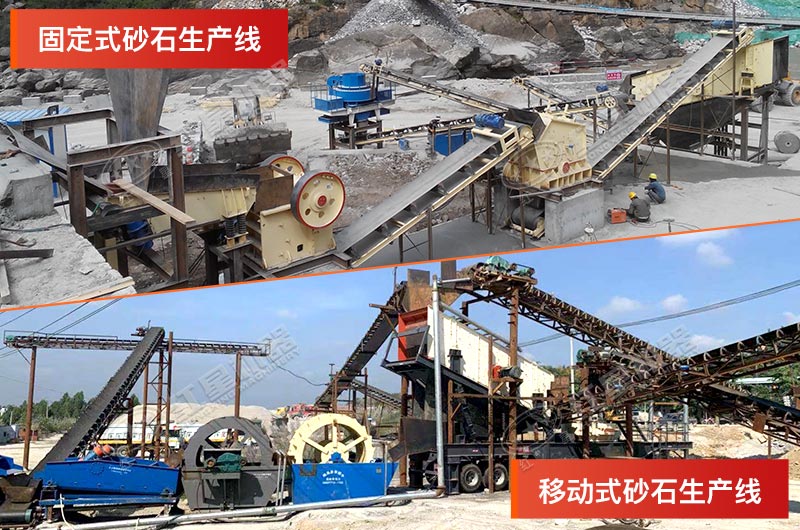 砂石生產線配置類型 砂石生產線配置類型
