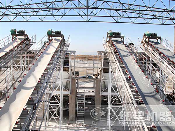 紅星皮帶輸送機(jī)現(xiàn)場(chǎng)圖