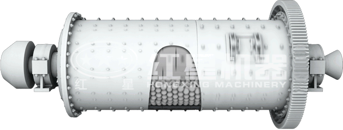 建筑垃圾球磨機工作原理圖