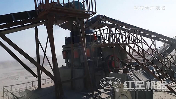 液壓圓錐破碎機實拍