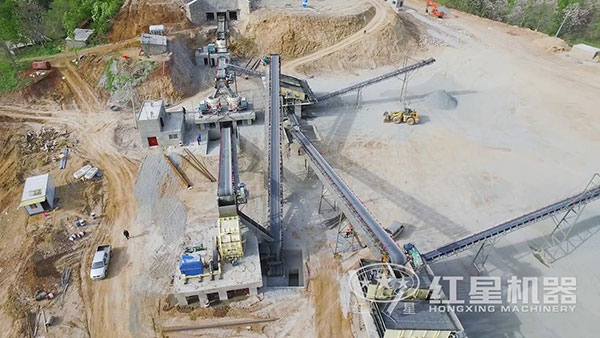 桐柏反擊式破碎機生產線流程