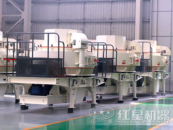 安山巖制砂機(jī)車(chē)間圖