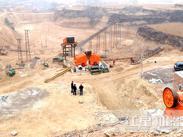 硅藻土破碎應用現(xiàn)場