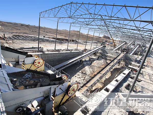 砂石廠生產(chǎn)現(xiàn)場(chǎng)實(shí)拍