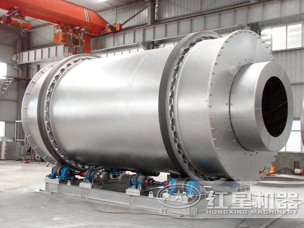 煤泥烘干機車間圖