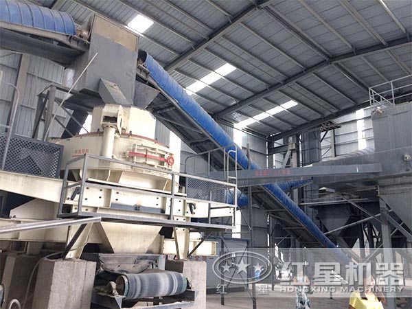 制砂機現(xiàn)場實拍