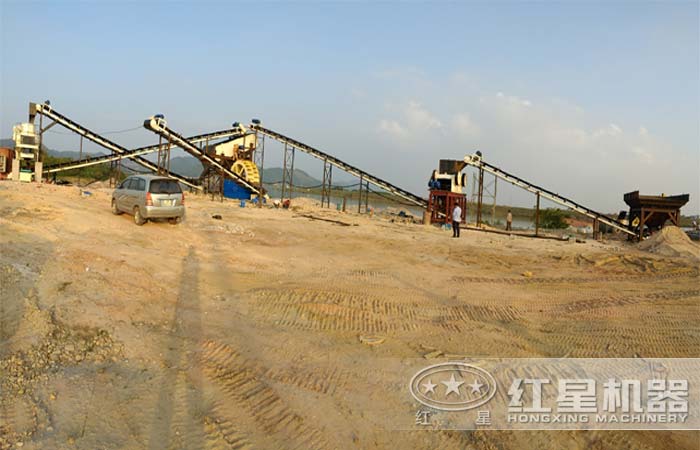 制砂生產線現場圖