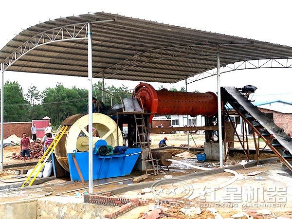 輪式洗砂機的應(yīng)用