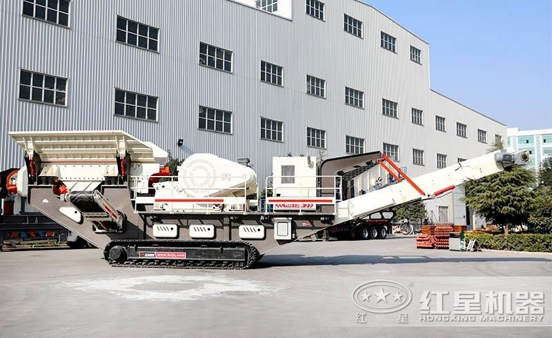 履帶流動破碎機，雨雪天的得力干將