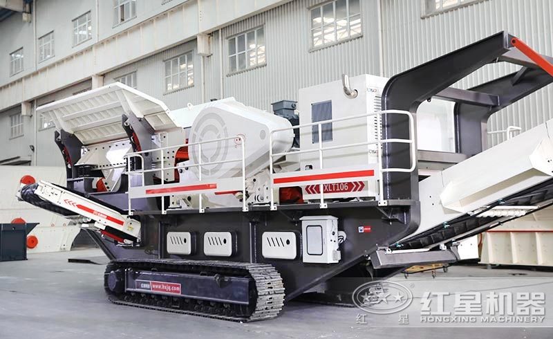 環保履帶移動破碎機