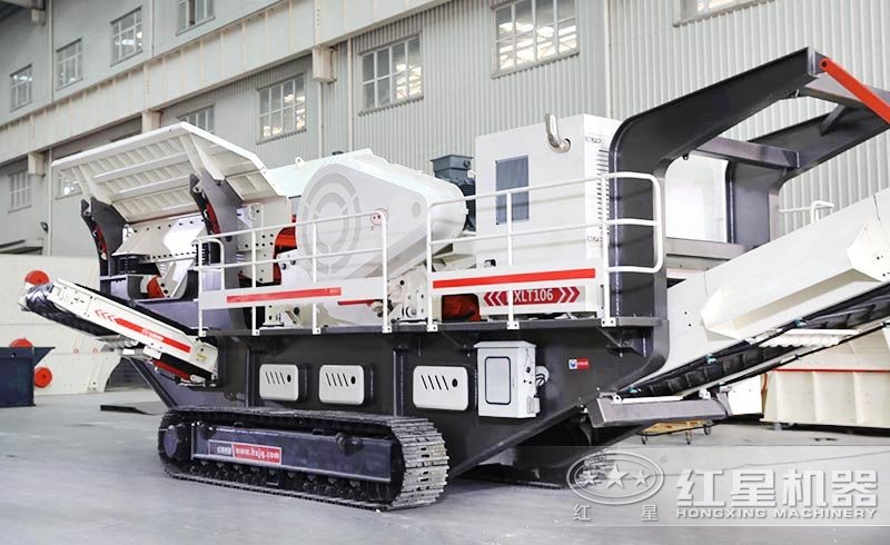 履帶式移動破碎機