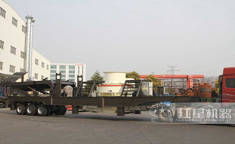 流動制砂機發貨現場