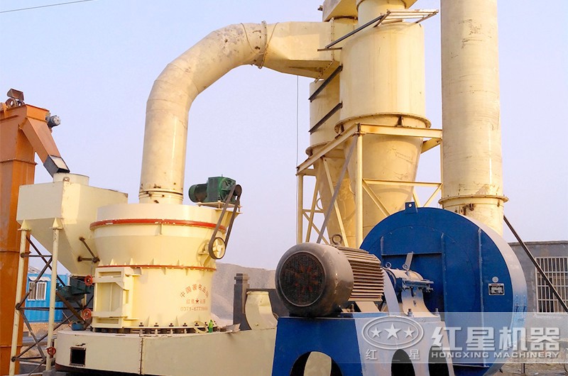 輕質碳酸鈣生產加工現場