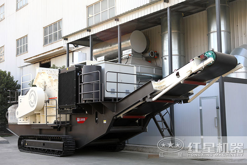 小型履帶移動破碎機