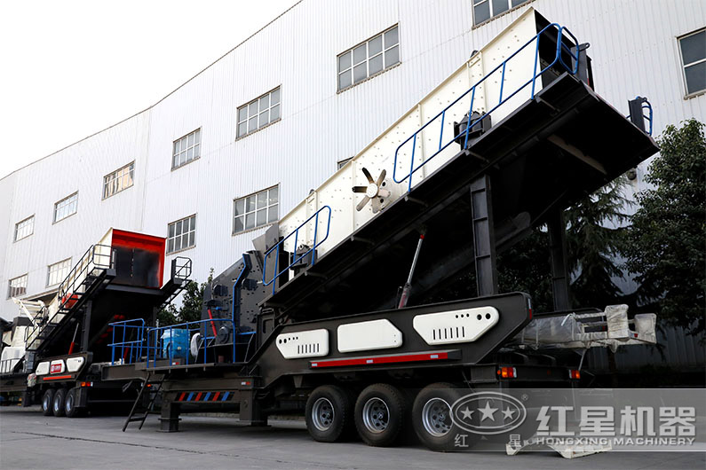 輪胎式移動破碎站 輪胎式移動破碎站