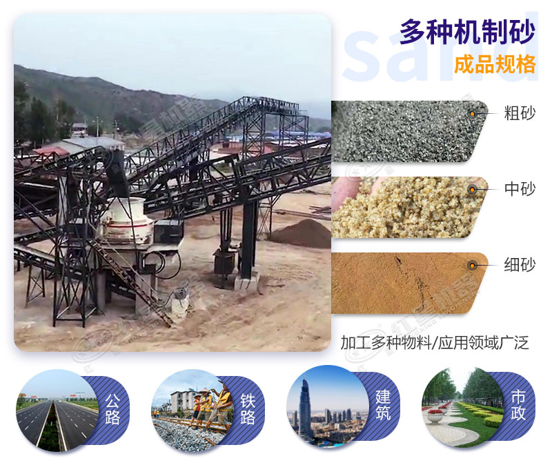 人造沙生產(chǎn)現(xiàn)場(chǎng)