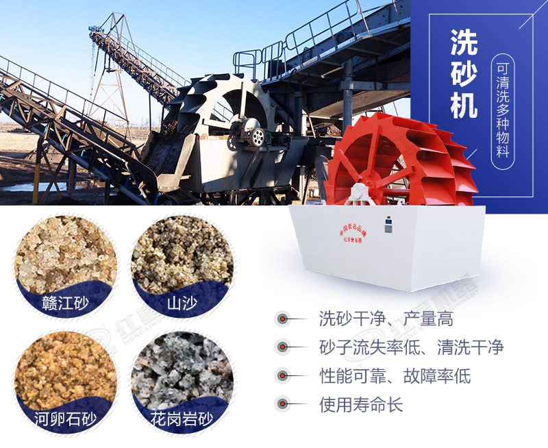 洗砂機(jī)應(yīng)用十分廣泛