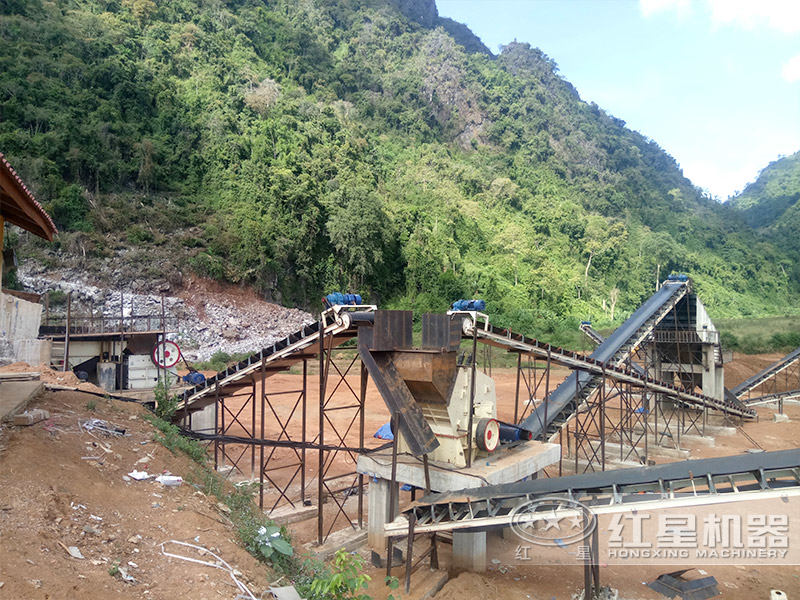 簡單工藝制砂方案現(xiàn)場