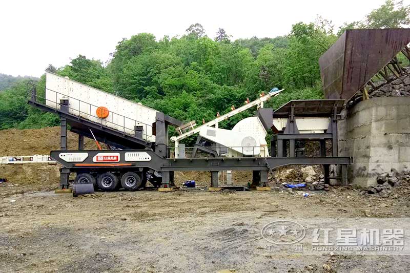 一次成型的錘式破碎機一臺即可成線