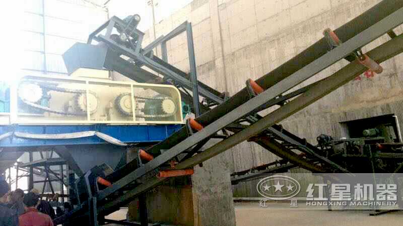 對輥破室內(nèi)制沙更環(huán)保